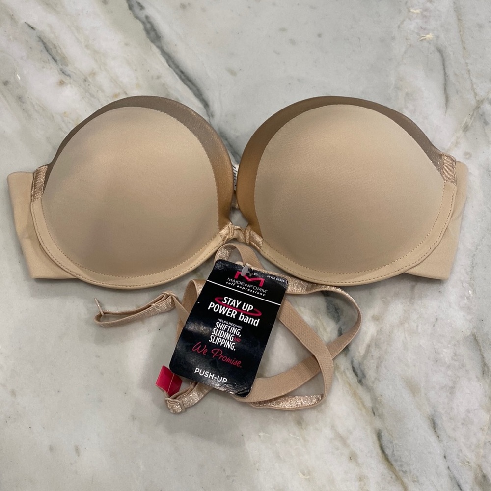 Never worn Maidenform strapless bra